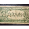Image 7 : Unique US Note! - 1935A $1 Silver Certificate Hawaii Emergency Issue SC Block With A Signature