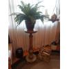 Image 1 : Pedestal Display Stand 36" Tall & Magazine Rack As Shown 