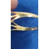 Image 5 : Women's 14K Gold With Diamonds & Oval Pink Sapphire Ring - Size 10- Weight: 4.3g