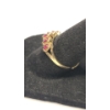 Image 2 : Vintage 10K Yellow Gold Ring With Rubies (Cut Band) - Size 7 - Weight: 1.6g