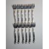 Image 1 : x12 Gorham Chantilly Sterling Silver Forks Total Weight: 446.9g
