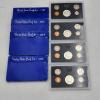 Image 1 : Four Untied States Mint Proof Sets - Including x4 40% Silver Kennedy Half Dollars! 