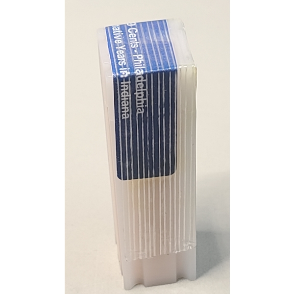 Sealed Tube of Uncirculated U.S. 2009-P Formative Years In Indiana Pennies