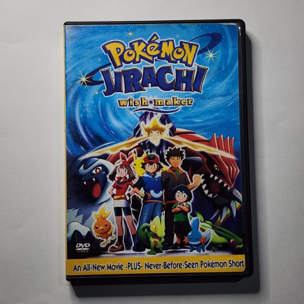 Pokemon JIRACHI Wish Maker DVD WITH BONUS POKEMON SHORT ~ WITH ORIGINAL CASE