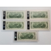 Image 7 : Lot of 5 Colorized U.S. Uncirculated $2 National Parks & Statehood Bills 