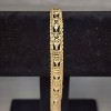 Image 1 : Stunning Detailed 14K Yellow Gold Bracelet - 7.5in - Total Weight: 12.3g