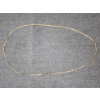 Image 2 : Stunning 18K Yellow Gold Men's Chain Necklace Weighing 7.4 Grams 