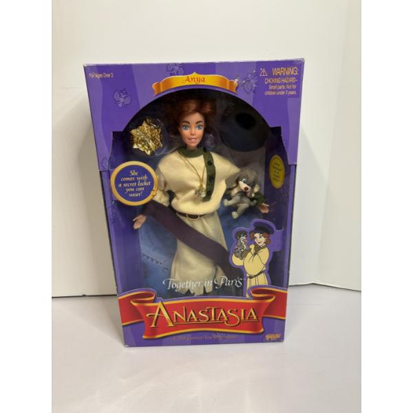 Anya from Anastasia Doll in Original Packaging - Together in Paris - Secret Locket you can Wear! 