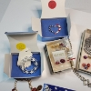 Image 2 : Large Lot of Assorted Fashion Jewelry Items: Pins, Necklace, Bracelet, Pouch - See Photos! 