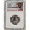 Image 1 : NGC PF 69 Reverse Proof 2018-S Silver Block Island Quarter