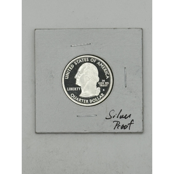 2006-S Silver Nebraska Proof Quarter