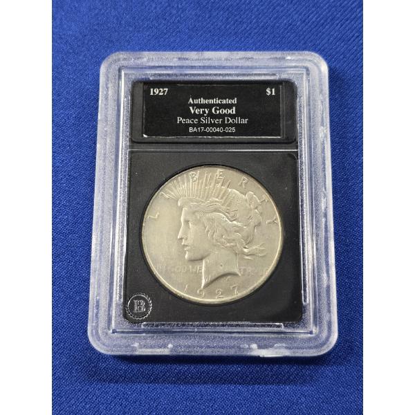 1927 Silver Peace Dollar *Better Date*