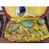Image 3 : Vintage Vanity Sets and Brushes - Includes 2 Matching Sets with Cases