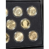 Image 6 : Set of 20 Assorted Presidential Dollar Gold-Tone Coins - Face Value: $20.00