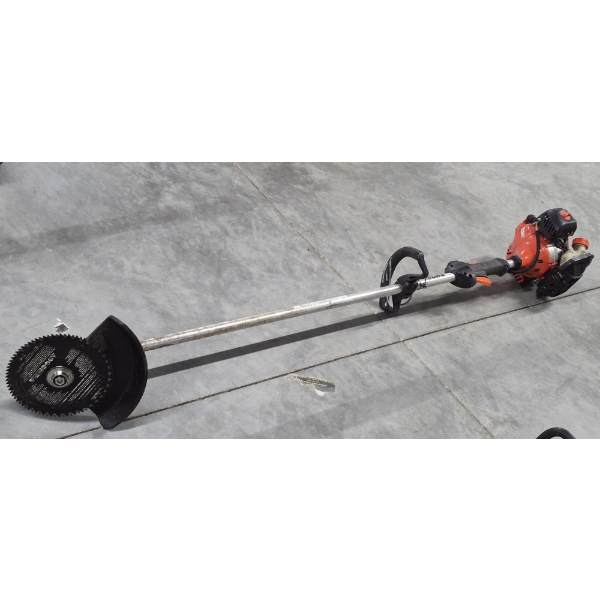 4th  of 4 - Weed Eaters -  ECHO  Gas Operated Model - With Metal Tooth Blade Cutter