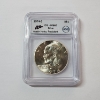 Image 1 : ICG MS76 United States 40% Silver Eisenhower Dollar Signed by Austin Hutto