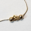 Image 5 : 14K Yellow Gold Necklace - Total Weight: 1.6g