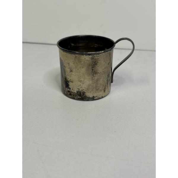 Sterling Baby Cup - 41.2 Grams - Sterling Mexico - 1875 Sheets Rockfords Co. 