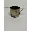 Image 1 : Sterling Baby Cup - 41.2 Grams - Sterling Mexico - 1875 Sheets Rockfords Co. 