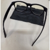 Image 3 : Brand New! Blue Block Clear Lens Glasses With Flattering Black Frames Helps Reduce Eye Fatigue!