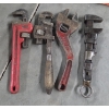 Image 6 : Tool Collection Including Craftsman Corded Drill, Saws, Wrenches, Levels, Rivet Tools & More