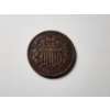 Image 4 : United States 1865 Two Cent Coin ~ Great Collectors Coin