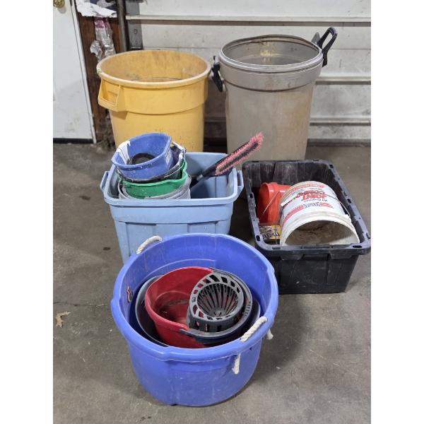 Pick Up Off Site- 115 Ely St. Alliance Oh. Trash Cans, Buckets & Storage Containers