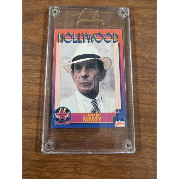 1991 Leonard Nimoy Hollywood Actor Trading Card - Mint Condition
