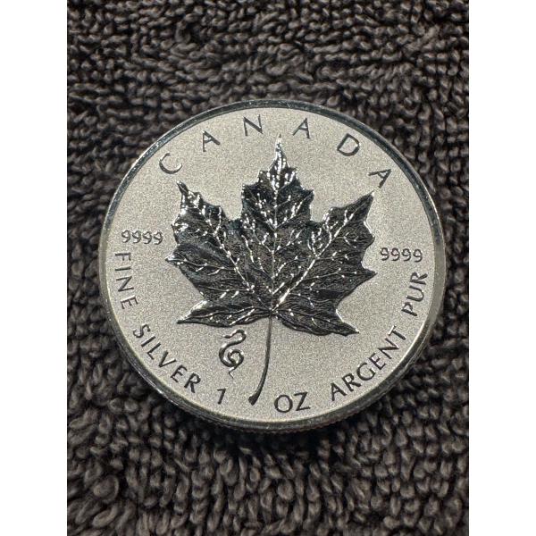 2013 Canadian Maple leaf Reverse Proof .9999 Fine Silver Ounce Coin - Mint Condition