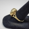 Image 3 : Stunning Vintage Yellow Swirl Mabe Pearl Ring - Size 9.5 - Total Weight: 4.5g