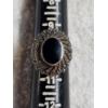 Image 3 : Sterling Silver Ring with Black Stone (7.1g)