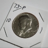 Image 2 : United States 1973 Kennedy Half Dollar In Brilliant Uncirculated Condition 