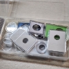 Image 7 : Two Plastic Coin Storage Cases W/ Many Empty Coin Protectors! Perfect for any level coin collector!