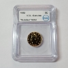 Image 1 : ICG Genuine United States 1883 Gold-Plated "Racketeer" Liberty Head "V" Nickel