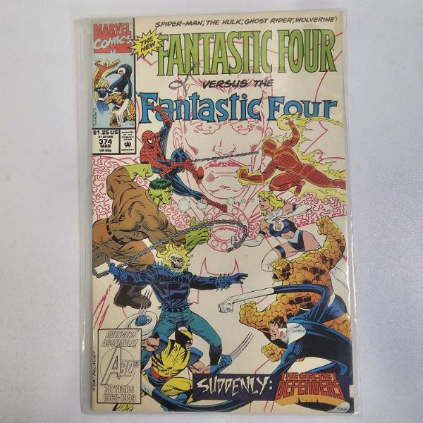 Marvel Comics Fantastic Four Versus The Fantastic Four Number 374