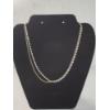 Image 1 : Two Sterling Silver Necklaces: 22in & 18in TW: 12.0g