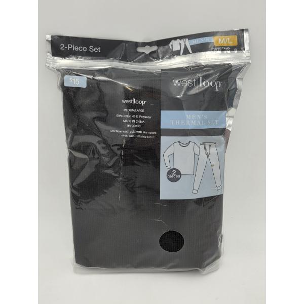 Westloop  M/L Black Thermal Set Brand New