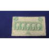 Image 1 : 1862 50 Cent Washington U.S. Fractional Postage Currency FR#1312 First Issue - With Monogram