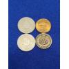 Image 2 : Assorted U.S. Coins: 1980-D Lincoln Penny w/ OH Stamp, x2 "V" Nickels, Indian Head Penny