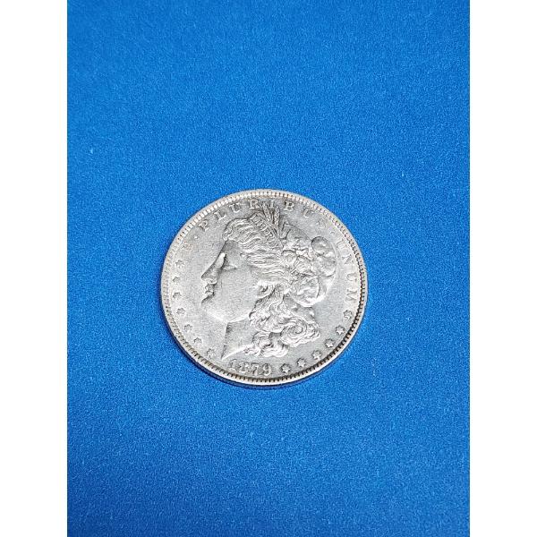 1879 Morgan Silver Dollar in Excellent Condition 