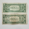 Image 6 : TWO United States Blue Seal *STAR NOTES* $1 Silver Certificates - Face Value $2.00