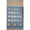 Image 3 : Complete 1916-1945 Silver Mercury Dime Whitman Coin Collection Book Including All Key Dates FV: $7.7