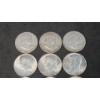 Image 2 : Assorted Franklin/Kennedy 90% Silver Half Dollars - Face Value: $6.00