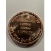 Image 2 : Incredible Loch Ness Monster .999 Fine One Troy Ounce Copper Coin - Mint Condition
