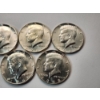 Image 3 : x5 Assorted Years Kennedy Half Dollars 40% Silver Face Value $2.50