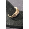 Image 3 : 14K Gold Ring Weighing 5.6 Grams Ft. Small Clear Stones