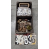 Image 1 : Sturdy 23''x12''x7'' Vintage Wood Crate With Hardware & House Numbers