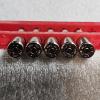 Image 2 : 10 Federal Premium 7mm Remington Magnum Nickel-Plated Rifle Cartridges in a Red Plastic Carrier