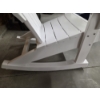 Image 3 : New In Box Keter All Weather Rocking Adirondack Chair In White 39.8'' H x 36.2 W x 31.9 D