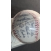 Image 4 : Cleveland Indians 1995 Collectors Major League Reproduced Autographed Baseball